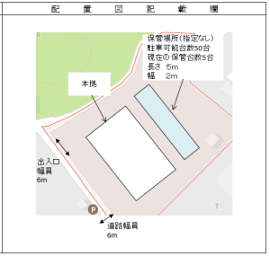 保管場所状況1